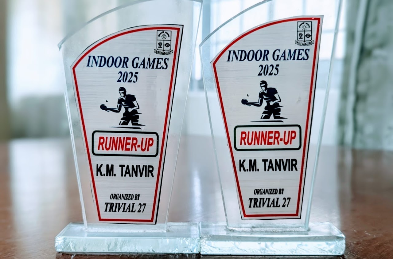 ISRT Indoor Games Runner-up